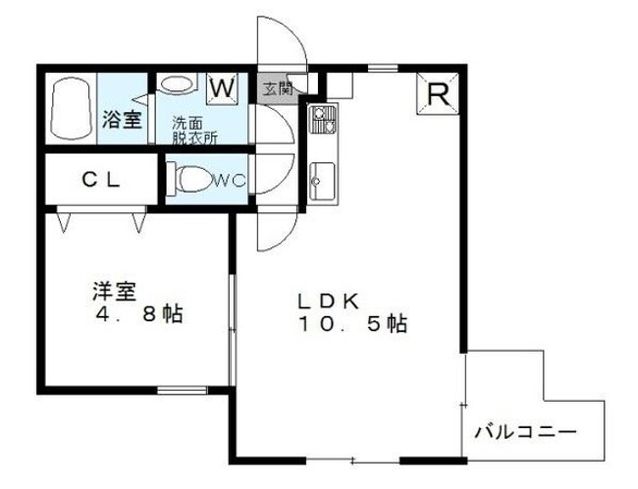 プレミエール箱崎の物件間取画像